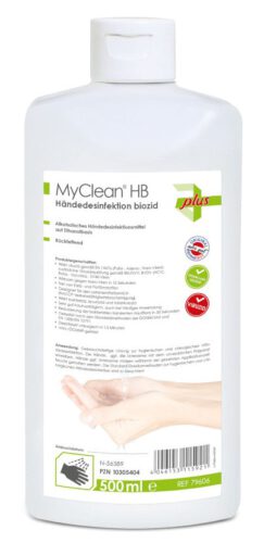 MYCLEAN HB Haut-&Händedesinfektion 500 ml
